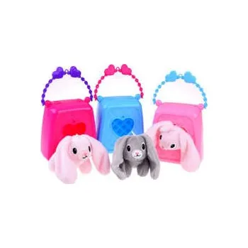 Roztomilá kabelka + zvířecí maskot králík plyš ZA4682 univerzální