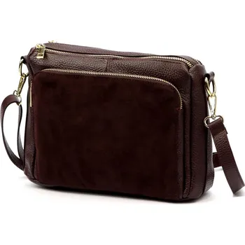 Kabelka Dámská kabelka Luka 26-008 tmavě hnědá