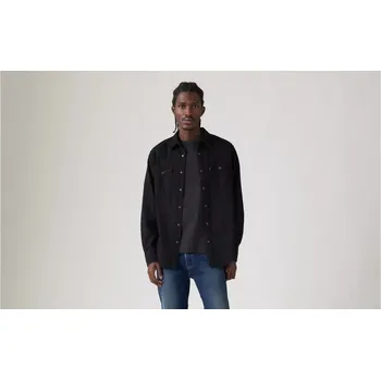 Pánská košile LEVI'S® BARSTOW WESTERN STANDARD SHIRT - ČERNÁ XXL