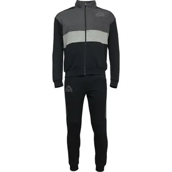 Pánská souprava Kappa LOGO ELAN M Černá, Tmavě šedá, Bílá