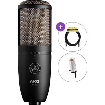 Mikrofon AKG P420 SET Kondenzátorový studiový mikrofon