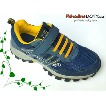 Chlapecké tenisky Dětské sportovní tenisky obuv J´Hayber modré Zn450327 (CODIGO )
