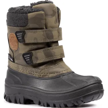 Dívčí zimní obuv Dětské zimní boty Trespass Alex Velikost bot (EU): 23 / Barva: zelená