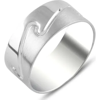 Prsten Olivie Pánský stříbrný prsten VLNA 5718 Velikost prstenů: 7 (EU: 54-56) Ag 925; ≤5,5 g.