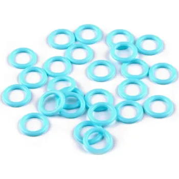 Plastový kroužek / pomůcka na pletení Ø12 mm (do vyprodání zásob)