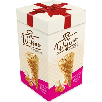 Cukrovinka Mini kornoutky MANDLE - Wafino 180g