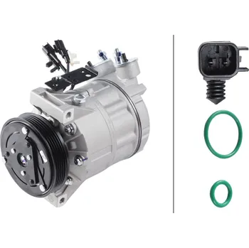 Kompresor klimatizace Kompresor, klimatizace HELLA 8FK 366 200-301