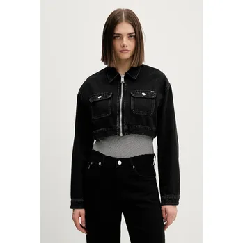 Dámská casual bunda Džínová bunda Tommy Jeans DW0DW22523 černá 99J, vel. XS