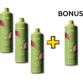 Šampon AKCE: 3+1 Echosline Colour Care System Shampoo - šampon pro barvené vlasy, 1000 ml