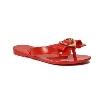 Dámské žabky Žabky Melissa Mini Melissa Harmonic Hot Inf 33945 Červená 32