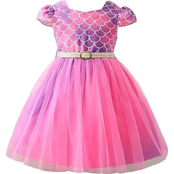 Karnevalový kostým Princess Karnevalové šaty růžové vel. 104 - Mořská princezna