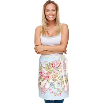 Kuchyňská zástěra Bellatex Kuchyňská zástěra GITA - do pasu Růžová,Modrá