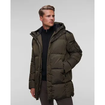 Pánská bunda Pánský Prošívaný Kabát Bogner Jones-d1 V Khaki Barevném Odstínu 38457593-263