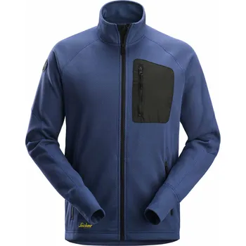 pracovní mikina Snickers Workwear Mikina fleecová FlexiWork modrá XS Velikost: M