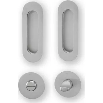 Interiérové dveře Mušle Nova - WC - nerez Povrch: NRz - nerez ocel