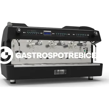 Příprava kávy Fiamma Třípákový kávovar COMPASS III DualBoiler (černý)