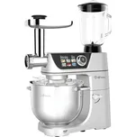 Celokovový multifunkční kuchyňský robot Patricca Prestige 1800W digitální / stříbrná