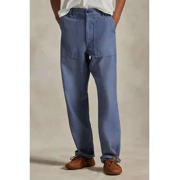 Dámské kalhoty Bavlněné kalhoty Polo Ralph Lauren 211978634 modrá 55X, vel. 38