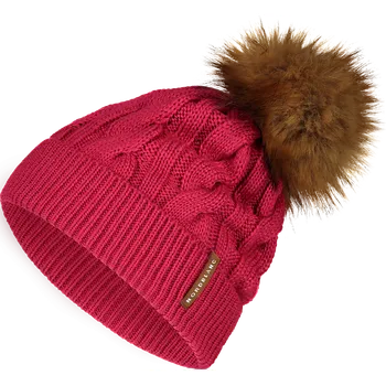 Čepice Růžová dámská čepice SHAVY (8596063584158)