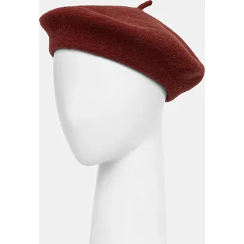 Čepice Vlněný baret Sisley 6B2NW41A4 červená 92X, vel. ONE SIZE