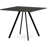 HT-R5190 GREY - Jídelní stůl 90x90cm, lamino, šedý dub, HT-R5190 GREY