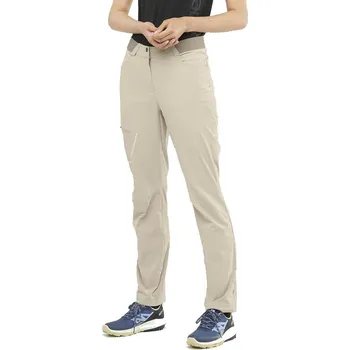 Dámské kalhoty Salomon Wayfarer Pants W LC1861500 - plaza taupe/roasted cashew 34