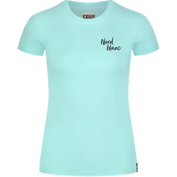 Modré dámské bavlněné tričko SAND - 36