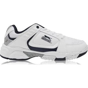 Pánské tenisky Slazenger pánská tenisová obuv White/Navy 9.5 (44)