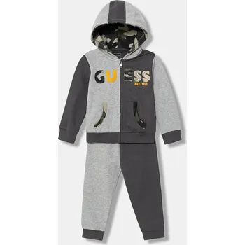 Kojenecká souprava Kojenecká bavlněná tepláková souprava Guess 2-pack I5BG07.KAX74.9BYA šedá 09X, vel. 68-76