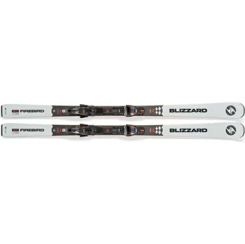 Sjezdové lyže Závodní lyže s vázáním BLIZZARD-Firebird 70 S TI + TPX 12 DEMO, white/black Bílá 160 cm