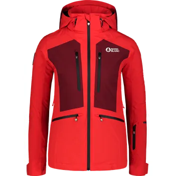 Červená dámská lyžařská bunda SNOW-SQUALL - 36