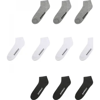 Pánské ponožky Donnay 10 Pack Trainer Socks Plus Size Multi Asst Mens 12&#x2B;