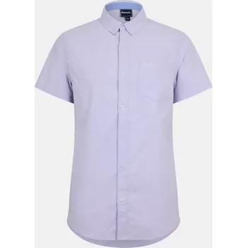 Pánská košile Bench Short-Sleeve Plain Shirt Lilac L