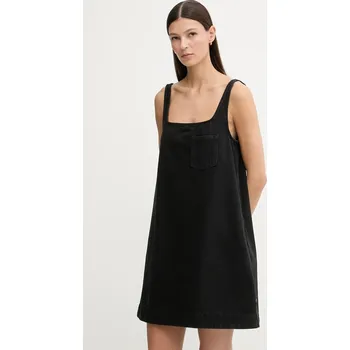 Dámské šaty Džínové šaty Marc O'Polo černá barva, mini, 5000007885 99X, vel. L