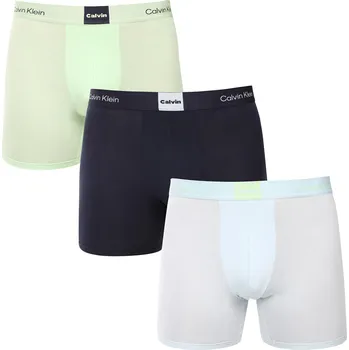 Boxerky 3PACK pánské boxerky Calvin Klein vícebarevné (NB4477-3U3) L NB4477-3U3 Možnost vrácení zboží ZDARMA do 120 dnů!