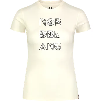 Bílé dámské tričko z organické bavlny RESCUE - 36