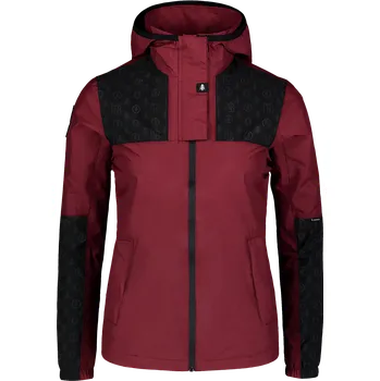 Dámská softshellová bunda Vínová dámská nepromokavá lehká jarní bunda PICTURE - 38