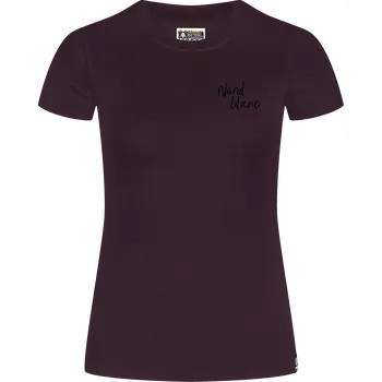 Fialové dámské bavlněné tričko SAND - 34