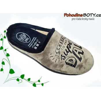Pánská zdravotní obuv Pánské komfortní parfémované papuče super táta Javer