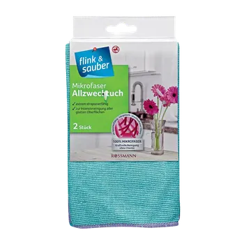 flink & sauber Víceúčelová utěrka z mikrovlákna 2 ks