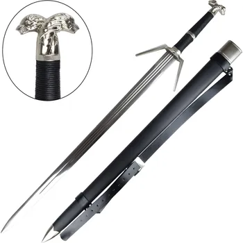 Replika zbraně Meč The Witcher Silver Sword Geralt of Rivia 1156 mm