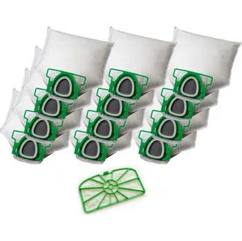 Sáček do vysavače KOMA V200PL - Sada příslušenství pro VORWERK VK 200 Kobold, 12ks sáčků, 1ks motorový filtr