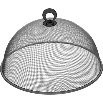 Poklop na potraviny s kovovou mřížkou ¤ 24,5 cm a 30 cm, průměr 24,5 cm
