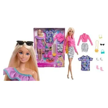 Panenka Barbie Lalka i wyjściowe ubranka Zestaw HYT61
