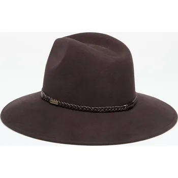 Klobouk Klobouk Barbour Tack Fedora Chocolate/ Praline L