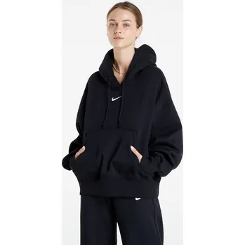 Dámská mikina Nike Sportswear Phoenix Fleece Women's Over-Oversized Pullover Hoodie Black/ Sail XS