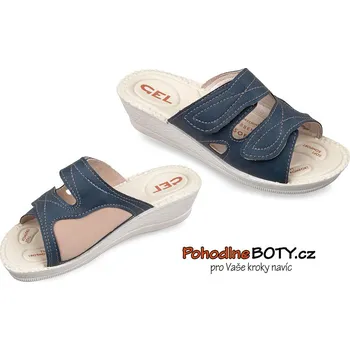 Dámská zdravotní obuv Dámský pantofel nazouvák Mjartan hallux gelová stélka 2817G13