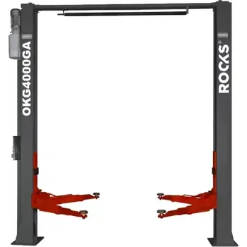 ROOKS DVOUSLOUPOVÝ AUTOMATICKÝ KOMBINOVANÝ HORNÍ ZDVIH 4T OKG-4000GA 400V VĚŽ ROOKS OKG-4000GA