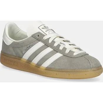 Dámské tenisky Semišové tenisky adidas Originals MUENCHEN W, 38 2/3, šedá, 90X