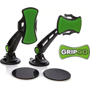 Držák do auta Univerzální držák pro mobilní telefony a navigace do auta GripGo - dlouhý